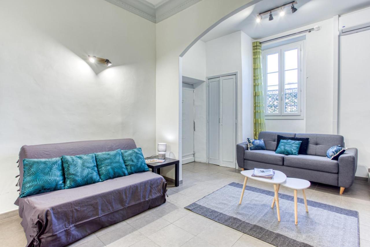 Le Jean Jaures - Refait A Neuf, Lumineux, Long Balcon, Jolie Vue, Wifi, Cœur Vieux-nice
