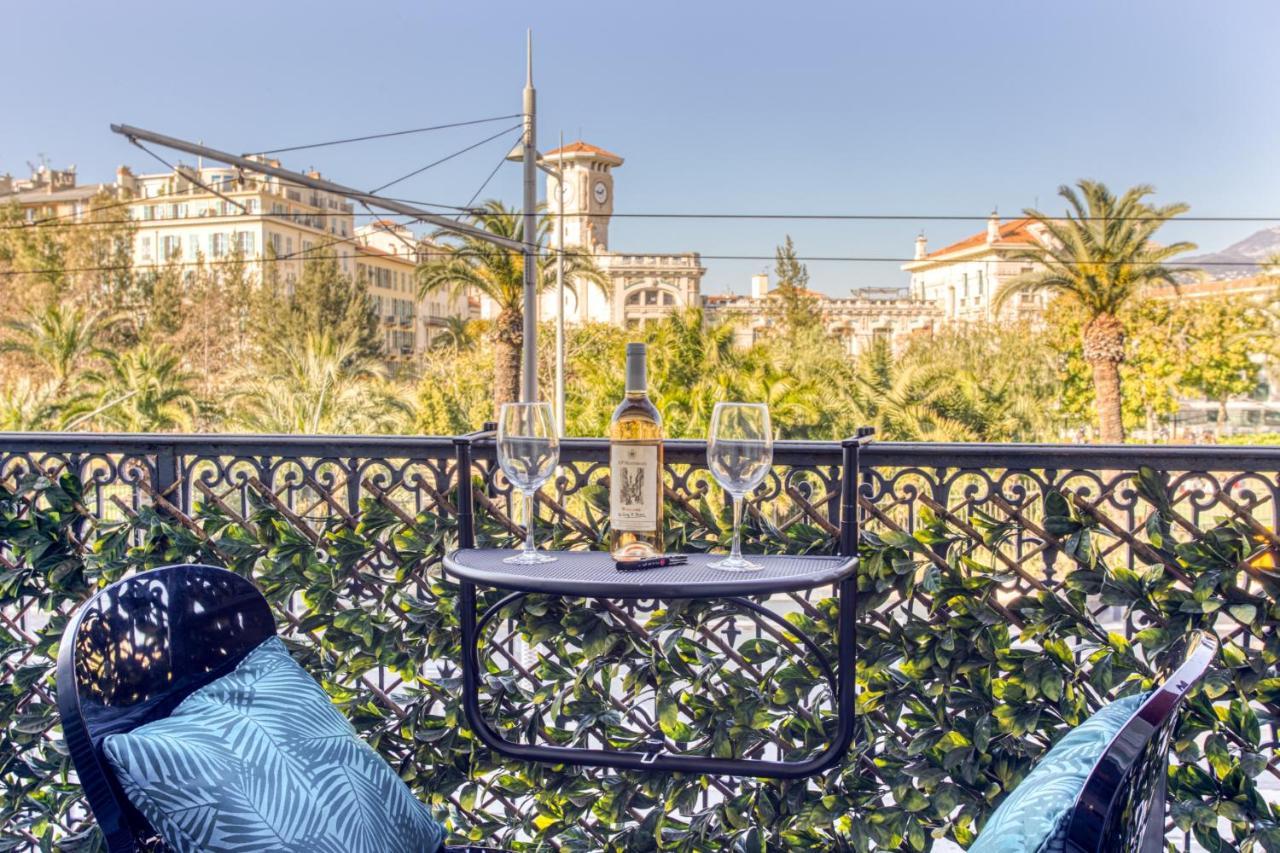 Le Jean Jaures - Refait A Neuf, Lumineux, Long Balcon, Jolie Vue, Wifi, Cœur Vieux-nice Nizza