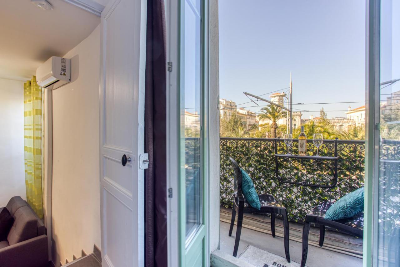 Le Jean Jaures - Refait A Neuf, Lumineux, Long Balcon, Jolie Vue, Wifi, Cœur Vieux-nice * Nizza