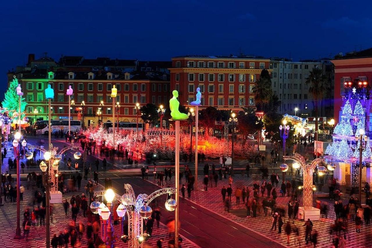 Le Jean Jaures - Refait A Neuf, Lumineux, Long Balcon, Jolie Vue, Wifi, Cœur Vieux-nice * Nizza