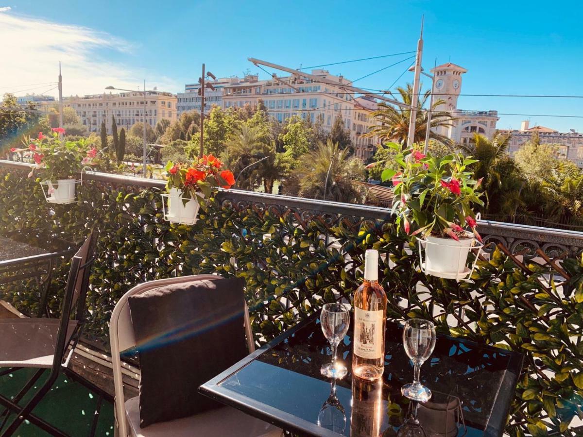 Le Jean Jaures - Refait A Neuf, Lumineux, Long Balcon, Jolie Vue, Wifi, Cœur Vieux-nice